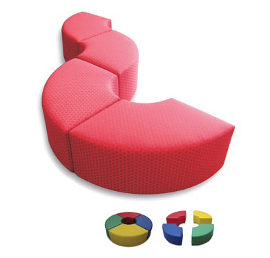 Quarters Ottoman - flexible soft seating- break out- reception-Vinyl upholstery| NZ built