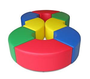 Quarters Ottoman - flexible soft seating- break out- reception-Vinyl upholstery| NZ built