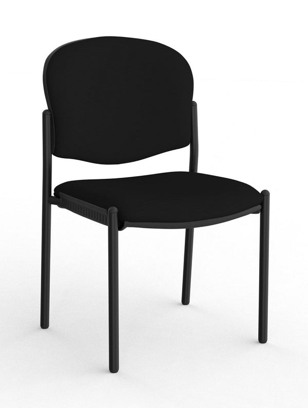 Raz Stacker chair -Run out special-upholstery colour options- Black frame only