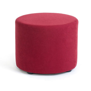 Ottomans soft upholstery Ottomans-Round or Box shapes for office, break out, Educational| NZ made