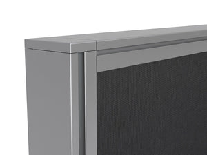 Studio 50 Floor Standing Screen & Office Partition 1200mm High | 50mm thick fabric
