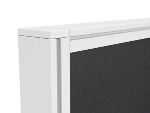 Studio 50 floor standing office Partition 1500 high-50 mm thick fabric screen panels |