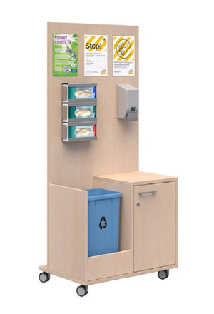 Sanitization Station for offices| mobile Office Hygiene unit|