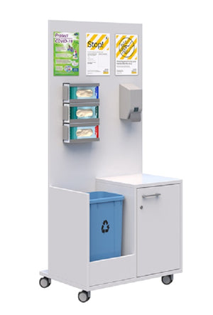 Sanitization Station for offices| mobile Office Hygiene unit|