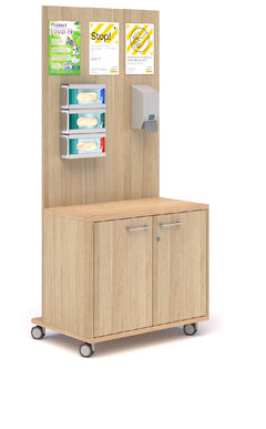 Sanitization Station for offices| mobile Office Hygiene unit|