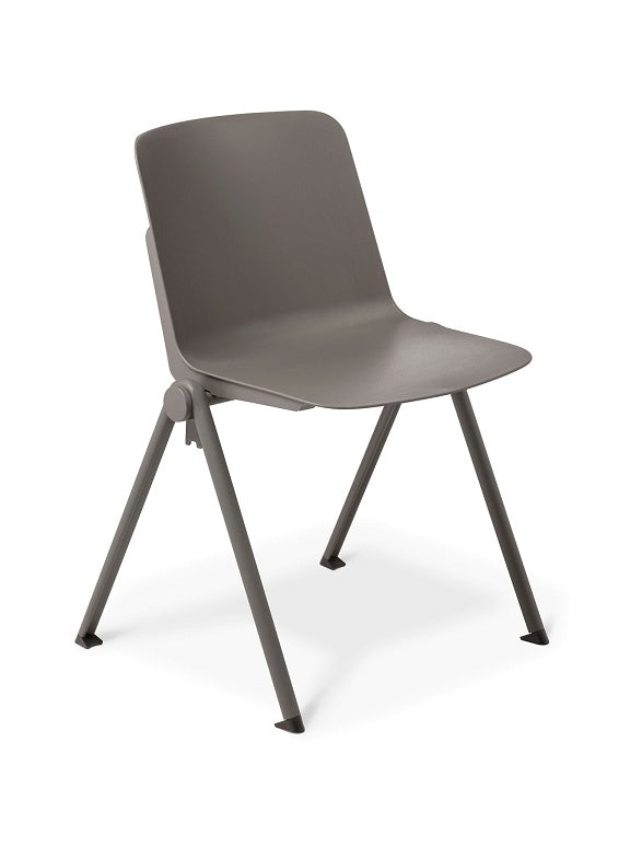 Scout 4 leg stacking chair-meeting-visitor-cafe chair- 4 colours
