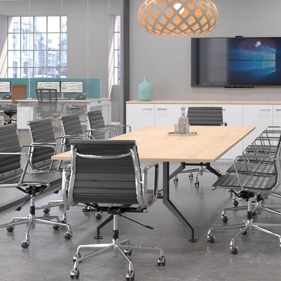 Shot meeting room table- 6 & 8 seater rectangle meeting table