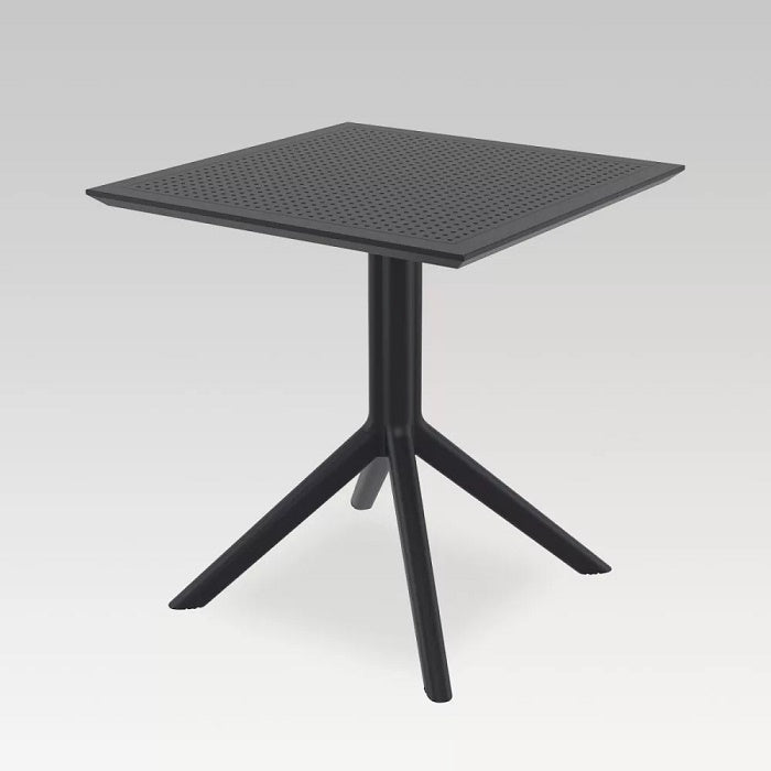Sky outdoor square table-700 x 700-UV stabilized outdoor Table- 3 colours