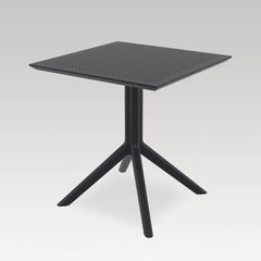Sky outdoor square table-700 x 700-UV stabilized outdoor Table- 3 colours