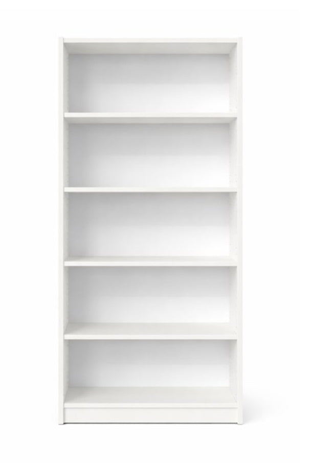 Sonic bookcase-White only-1800 high 5 levels of shelving