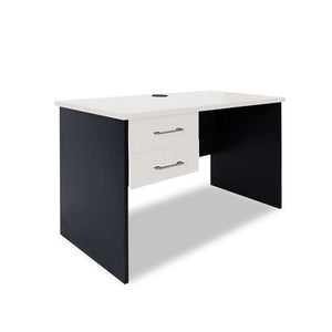 Sonic Home Office Combo-Home office desk with drawers plus 3 lever chair