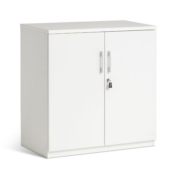 Sonic two door locking cupboards- 900 and 1800 high options-White only