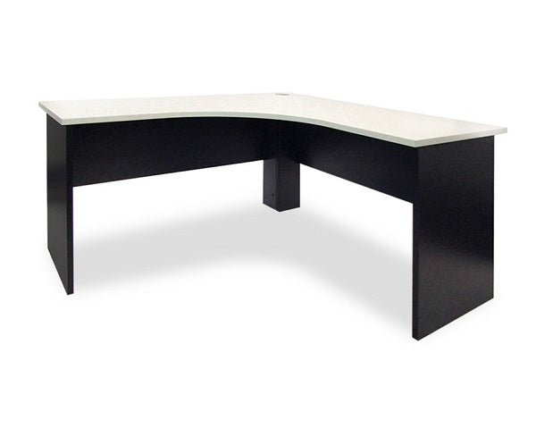 Sonic corner Workstation| 1500 or 1800 wide| White top- Charcoal base