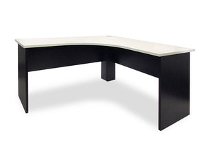 Sonic corner Workstation| 1500 or 1800 wide| White top- Charcoal base