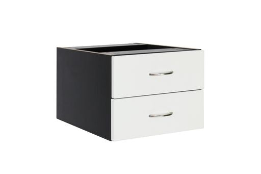 Sonic Office Desk| Sturdy slab style desks| White top- Charcoal base