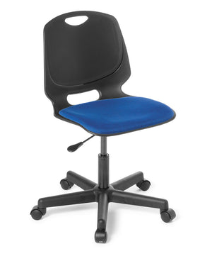 Spark swivel student chair - Heavy Duty Polypropylene shell- home office chair