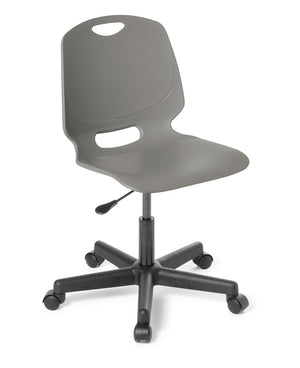 Spark swivel student chair - Heavy Duty Polypropylene shell- home office chair
