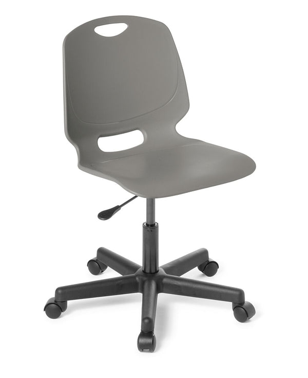 Spark swivel student chair - Heavy Duty Polypropylene shell- home office chair