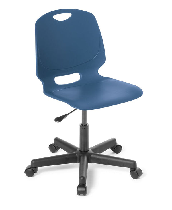 Spark swivel student chair - Heavy Duty Polypropylene shell- home office chair