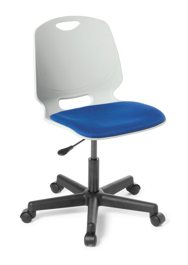 Spark swivel student chair - Heavy Duty Polypropylene shell- home office chair