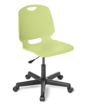 Spark swivel student chair - Heavy Duty Polypropylene shell- home office chair