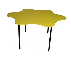 Splat Classroom table-NZ made- 6 seat table-colour options