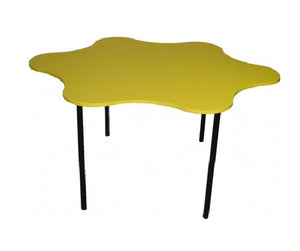 Splat Classroom table-NZ made- 6 seat table-colour options