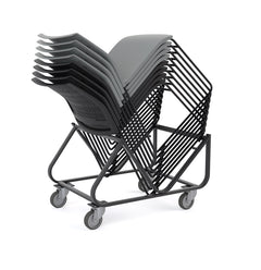 Stax and Jump chair storage trolley-