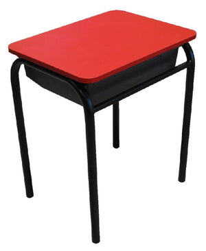 NZ Made Student desk Tote tray storage -steel frame-student desk| Colour options