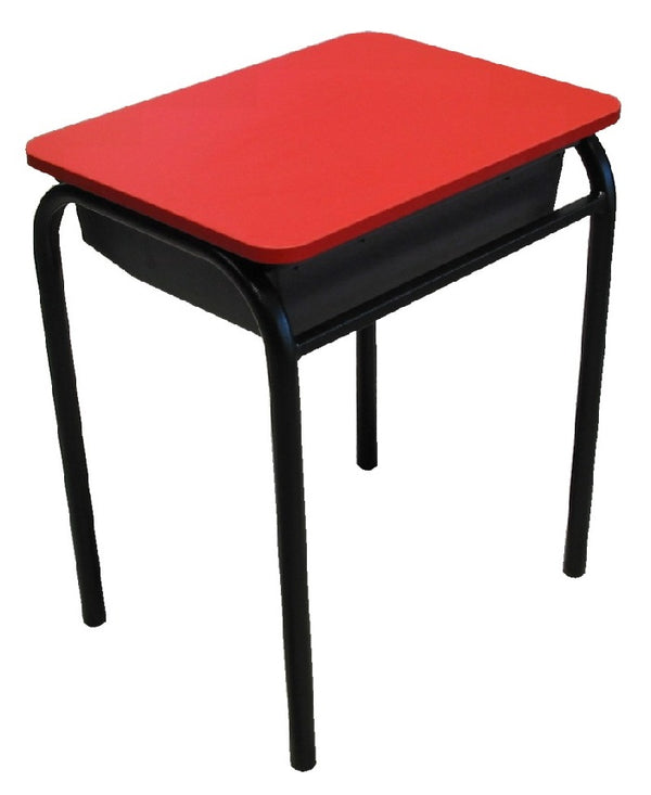 NZ Made Student desk Tote tray storage -steel frame-student desk| Colour options