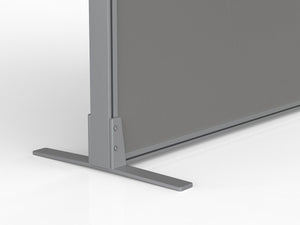 Studio 50 floor standing office Partition 1500 high-50 mm thick fabric screen panels |