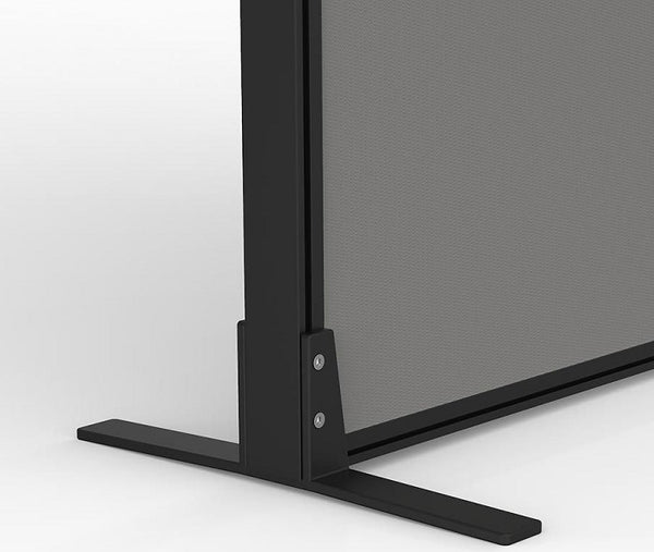 Studio 50 Floor Standing Screen & Office Partition 1200mm High | 50mm thick fabric