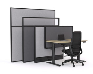 Studio 50 floor standing office Partition 1500 high- NZ made
