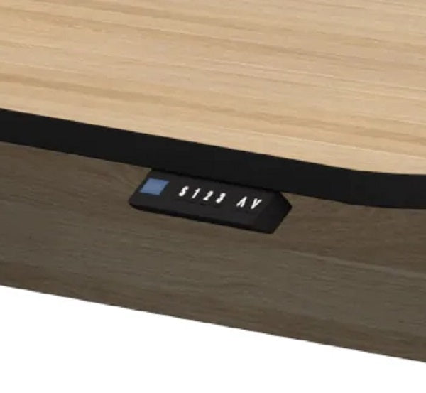 NZ Made Summit Executive sit to stand Desk with storage credenza
