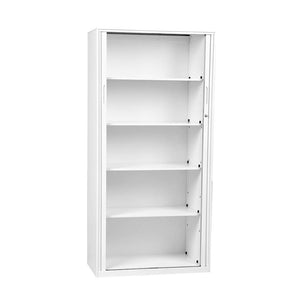 Steel Tambour door cupboard-900 wide-2 heights- two colours-planter box option