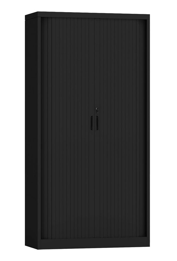 Steel Tambour door cupboard-900 wide-2 heights- two colours-planter box option