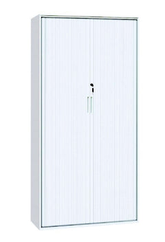 Steel Tambour door cupboard-900 wide-2 heights- two colours-planter box option