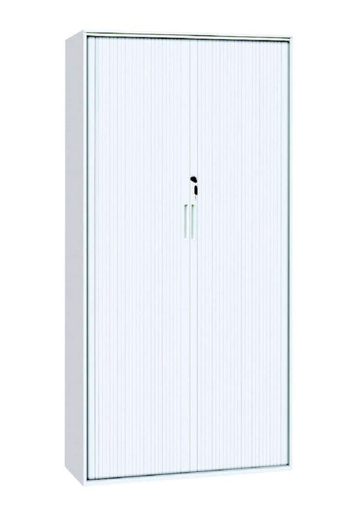 Steel Tambour door cupboard-900 wide-2 heights- two colours-planter box option