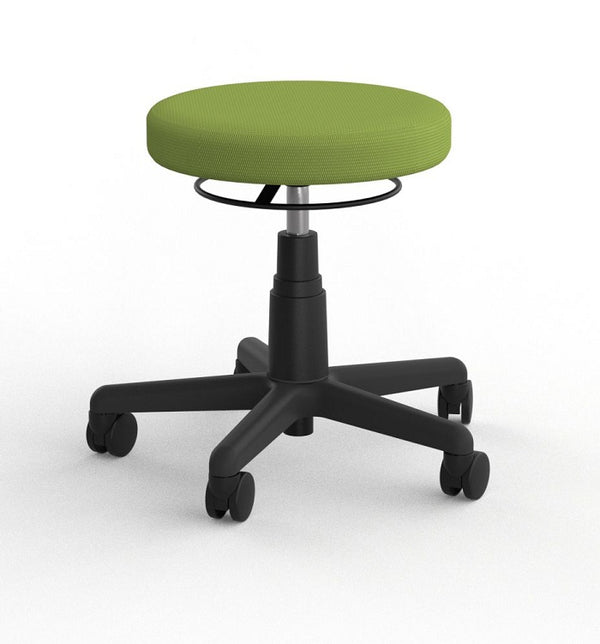 Task swivel stool-low height or a Technical stool for high work benches or tables