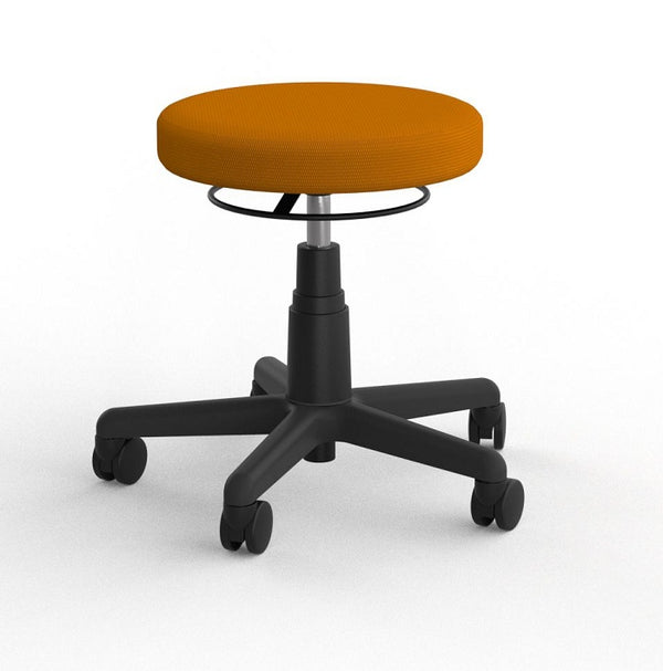 Task swivel stool-low height or a Technical stool for high work benches or tables