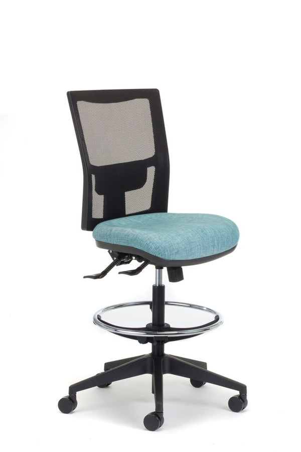 Team Air Task mesh High back office chair-AFRDI certified-3 lever ergonomic Task chair-Colour options-NZ Built