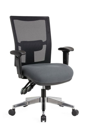 Team Air Task mesh High back office chair-AFRDI certified-3 lever ergonomic Task chair-Colour options-NZ Built