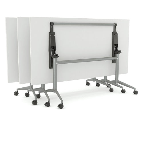 Team Flip top table with locking castors-flexible meeting-conference-training table