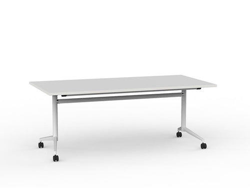 Team Flip top table with locking castors-flexible meeting-conference-training table