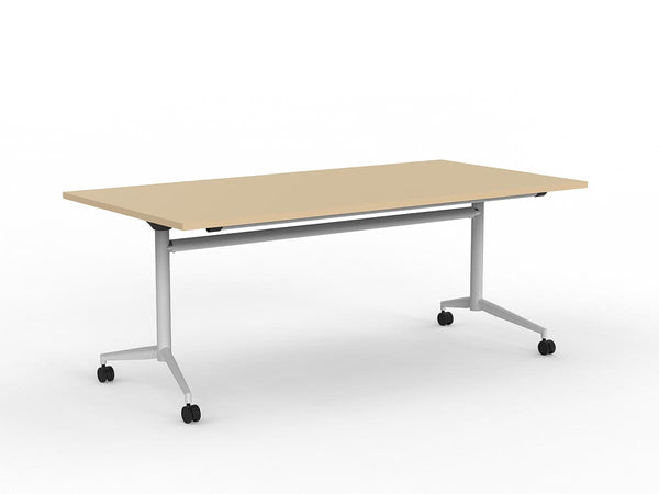 Team Flip top table with locking castors-flexible meeting-conference-training table