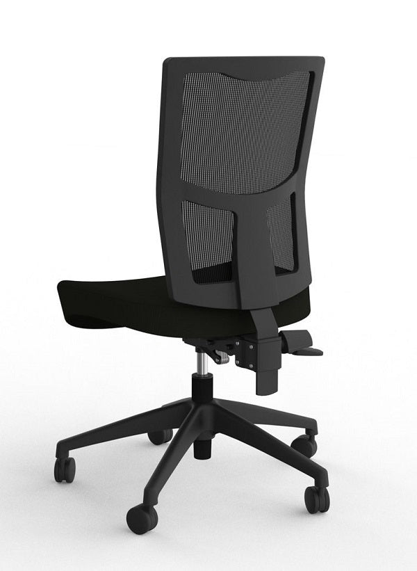Urban Mesh high back office chair-3 Lever Mesh back office chair-AFRDI 6 certified-Black Fabric only