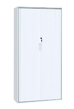 Steel Tambour door cupboard-900 wide-2 heights- two colours-planter box option