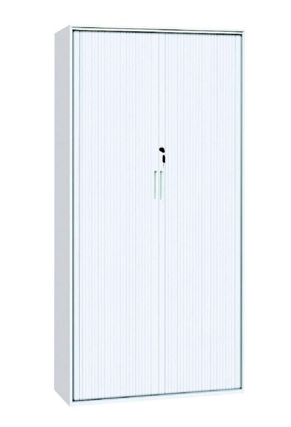 Steel Tambour door cupboard-900 wide-2 heights- two colours-planter box option