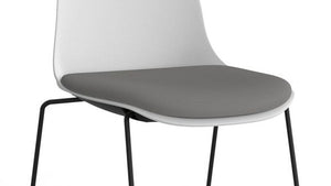 Willow stacking mono shell polypropylene chair- 3 colour options