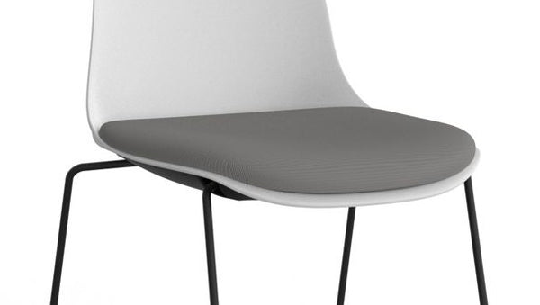 Willow stacking mono shell polypropylene chair- 3 colour options